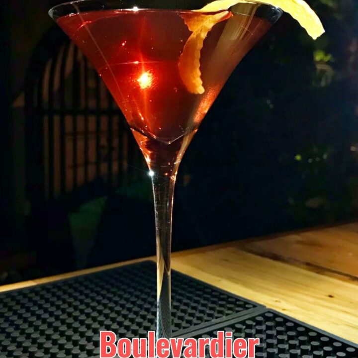 Old Fashioned Cocktails-Boulevardier