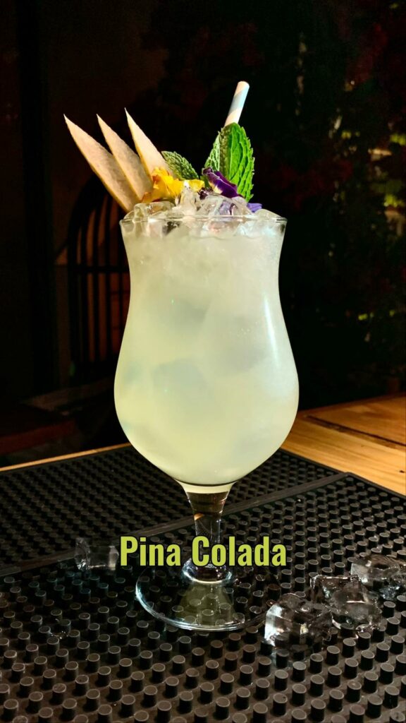 Old Fashioned Cocktails -Pina Colada
