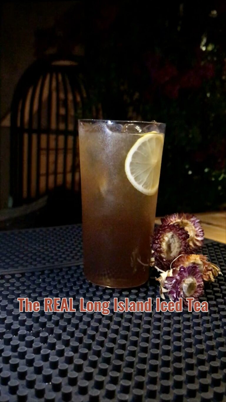 Old Fashioned Cocktails Long Island Iced Tea